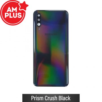AMPLUS Rear Cover Glass For Samsung Galaxy A50 A505-Black