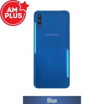 AMPLUS Rear Cover Glass For Samsung Galaxy A50 A505-Blue