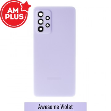 AMPLUS Rear Cover Glass For Samsung Galaxy A52 A525F / A52s 5G A528B-Awesome Violet
