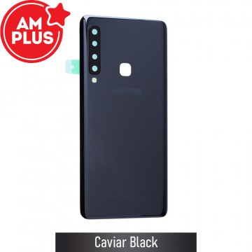 AMPLUS Rear Cover Glass For Samsung Galaxy A9 (2018) A920F-Caviar Black