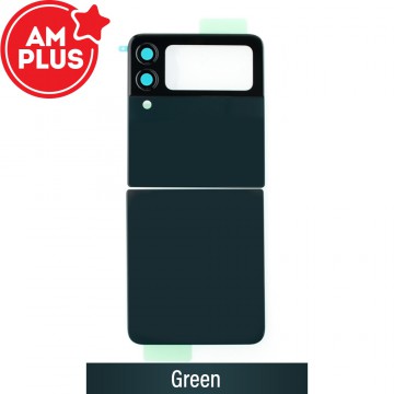 AMPLUS Rear Cover Glass For Samsung Galaxy Z Flip3 5G F711B-Green