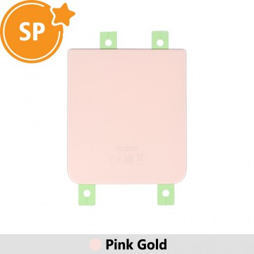 Rear Battery Cover For Samsung Galaxy Z Flip4 F721B GH82-29298C (Service Pack)-Pink Gold