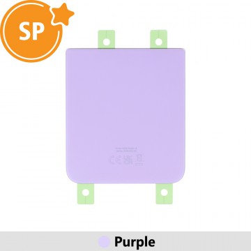 Rear Battery Cover For Samsung Galaxy Z Flip4 F721B GH82-29298B (Service Pack)-Purple