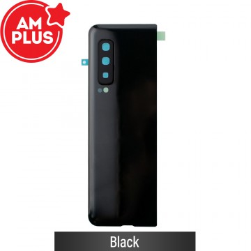 AMPLUS Rear Cover Glass For Samsung Galaxy Fold 5G F907B-Black