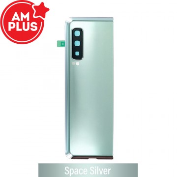 AMPLUS Rear Cover Glass For Samsung Galaxy Fold 5G F907B-Silver