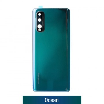 Rear Cover Glass For Oppo Find X2-Ocean