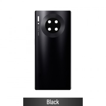 Rear Cover Glass with Camera Lens for Huawei Mate 30 Pro-Black