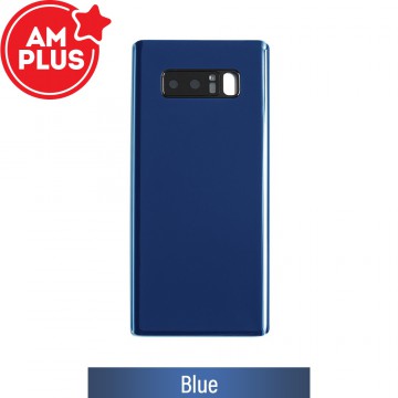 AMPLUS Rear Cover Glass For Samsung Galaxy Note 8 N950F-Blue