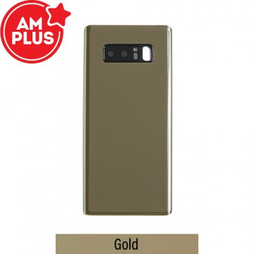 AMPLUS Rear Cover Glass For Samsung Galaxy Note 8 N950F-Gold