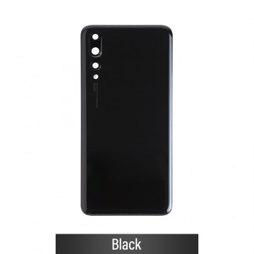 Rear Cover Glass for Huawei P20 Pro-Black