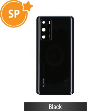 Rear Battery Cover For Huawei P40 02353MBJ (Service Pack)-Black
