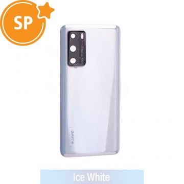 Rear Battery Cover For Huawei P40 02353MGE (Service Pack)-Ice White