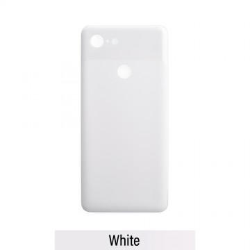 Rear Cover Glass for Google Pixel 3-White