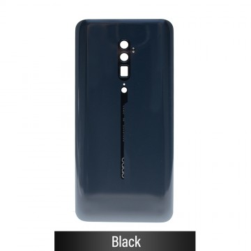 Rear Cover Glass For Oppo Reno 10x zoom -Black