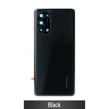 Rear Cover Glass For Oppo Reno5 Pro 5G-Black