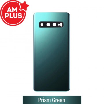 AMPLUS Rear Cover Glass For Samsung Galaxy S10 Plus G975F-Prism Green