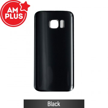 AMPLUS Rear Cover Glass For Samsung Galaxy S7 Edge G935F-Black