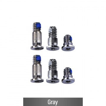 Bottom Case Screws for Macbook Pro 13'' A1708 / A2159 / A2338 (2016-2020) (6PCS/Set)-Gray