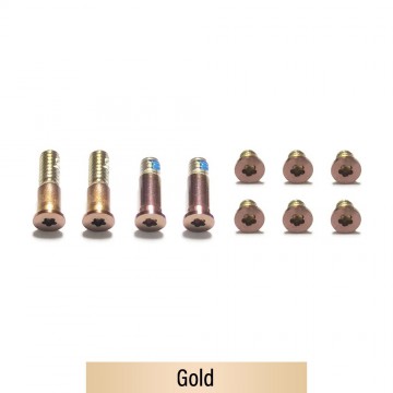 Bottom Case Screws for Macbook Air 13'' A1932 / A2179  / A2337 (2018-2020) (10PCS/Set)-Gold