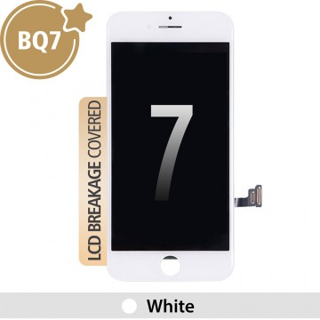 BQ7 LCD Assembly for iPhone 7 Screen Replacement-White