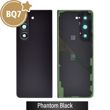 BQ7 Rear Cover Glass For Samsung Galaxy Z Fold5 5G F946B (Improved Quality)-Phantom Black
