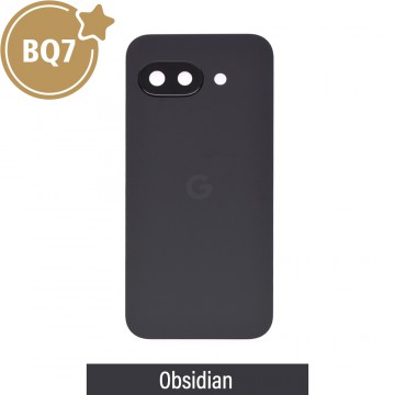 BQ7 Rear Cover Glass with Camera Frames for Google Pixel 9A-Obsidian