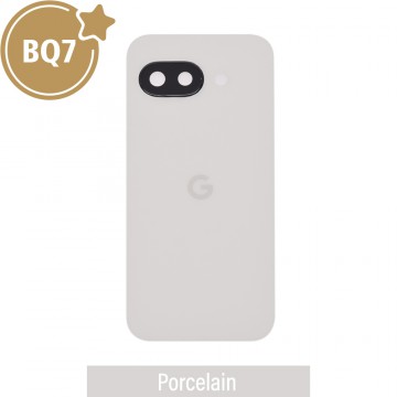BQ7 Rear Cover Glass with Camera Frames for Google Pixel 9A-Porcelain
