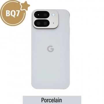 BQ7 Rear Cover Glass with Camera Frames for Google Pixel 9 Pro Fold-Porcelain