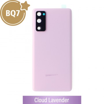 BQ7 Rear Cover Glass For Samsung Galaxy S20 FE / 5G (G780 / G781)-Cloud Lavender