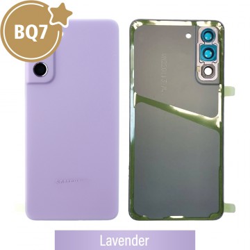 BQ7 Rear Cover Glass For Samsung Galaxy S21 FE 5G G990B-Lavender