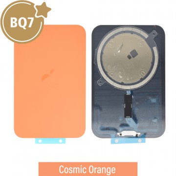 BQ7 Rear Cover Glass With Magsafe Magnet for iPhone 17 Pro -Cosmic Orange