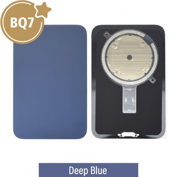 BQ7 Rear Cover Glass With Magsafe Magnet for iPhone 17 Pro Max (NO LOGO)-Deep Blue