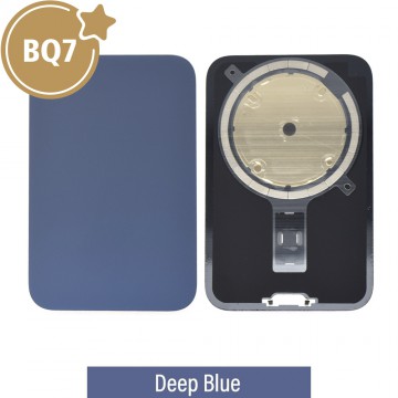 BQ7 Rear Cover Glass With Magsafe Magnet for iPhone 17 Pro (NO LOGO)-Deep Blue