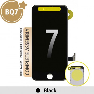 BQ7 Full LCD Assembly for iPhone 7 Screen Replacement-Black