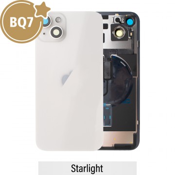 BQ7 Rear Cover Glass with Camera Lens Glass and Wireless Flex for iPhone 14 Plus-Starlight