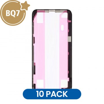 Front LCD Screen Bezel Frame With 3M Glue for iPhone XS Max (BQ7) (Pack of 10)