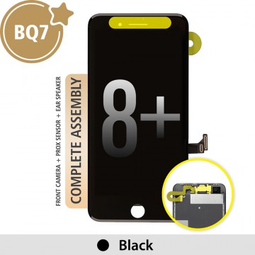 BQ7 Full LCD Assembly for iPhone 8 Plus Screen Replacement-Black