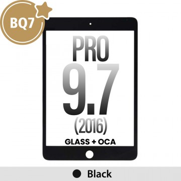 Front Screen Outer Glass With OCA for iPad Pro 9.7 (2016) (BQ7)-Black