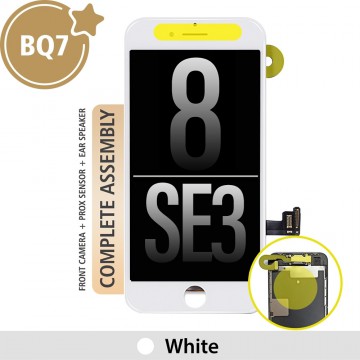 BQ7 Full Assembly INCELL LCD for iPhone 8 / SE (2022) Screen Replacement-White