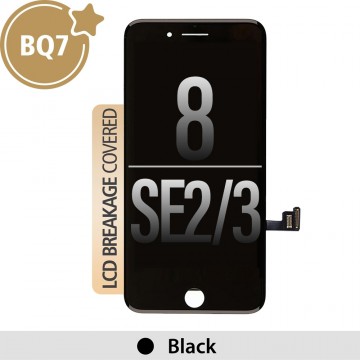 BQ7 LCD Assembly for iPhone 8 / SE (2020) / SE (2022) Screen Replacement-Black