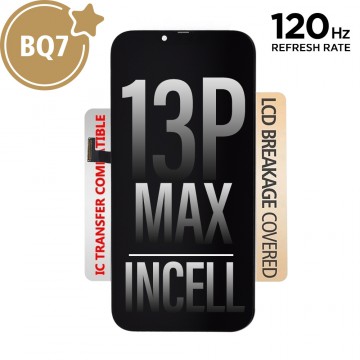 120HZ REFRESH RATE BQ7 Incell LCD Assembly for iPhone 13 Pro Max Screen Replacement (Compatible for IC chip transfer)
