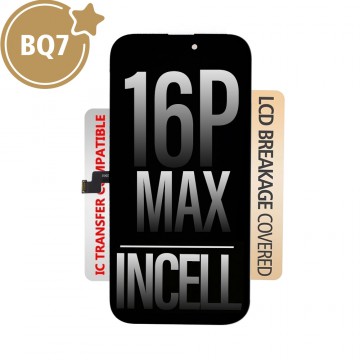 BQ7 Incell LCD Assembly for iPhone 16 Pro Max Screen Replacement (Compatible for IC chip transfer)