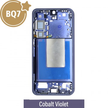 BQ7 Chassis Mid Frame Cover Replacement Assembly for Samsung Galaxy S24 Plus S926E-Cobalt Violet (EUROPEAN VERSION)