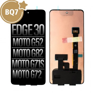 BQ7 OLED Assembly Replacement for Motorola Edge 30 / Moto G52 / Moto G82 / Moto G71s / Moto G72-(As the same as service pack, but not from official Motorola)