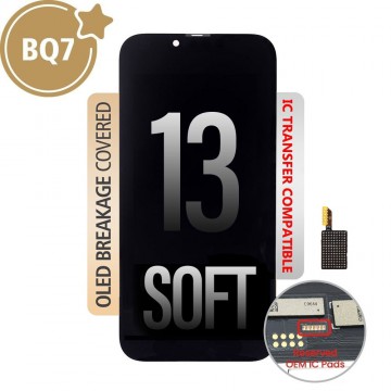 BQ7 Soft OLED Assembly for iPhone 13 Screen Replacement (Compatible for IC chip transfer)
