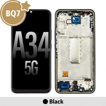Samsung Galaxy A34 5G A346B BQ7 OLED Screen Replacement (As the same as service pack, but not from official Samsung)