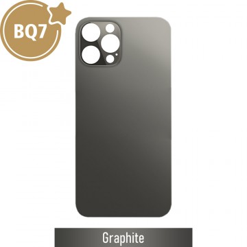 BQ7 Rear Glass With 3M Adhesive Replacement for iPhone 12 Pro Max-Graphite