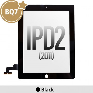 BQ7 Touch Screen Digitizer with IC Connector for iPad 2-Black