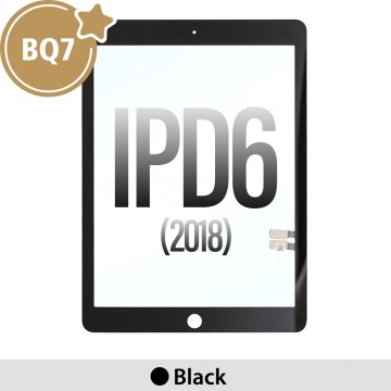 BQ7 Touch Screen Digitizer with IC Connector for iPad 6 (2018)-Black