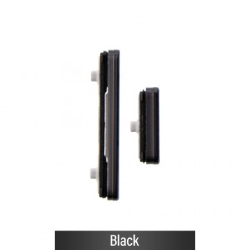 Power & Volume Button Set for Samsung Galaxy S22 5G S901B / S22 Plus 5G S906B-Black
